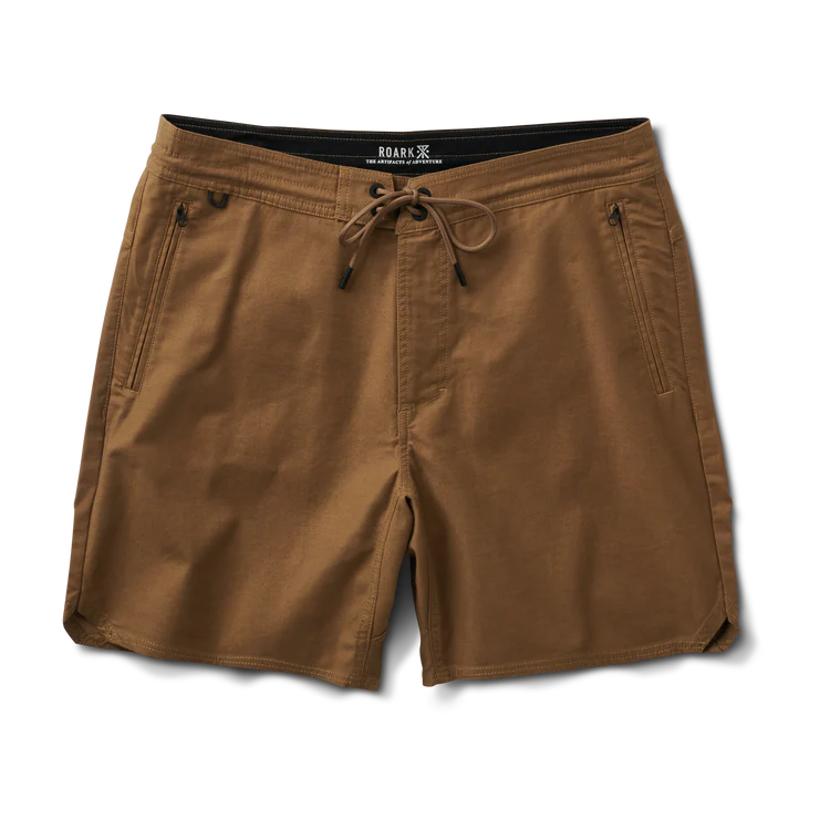 Layover Traveler Short Dark Khaki