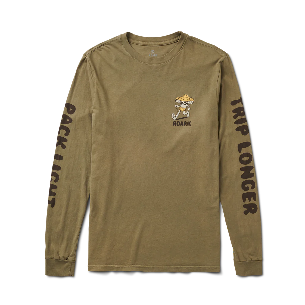 Trip Longer LS Dusty Green