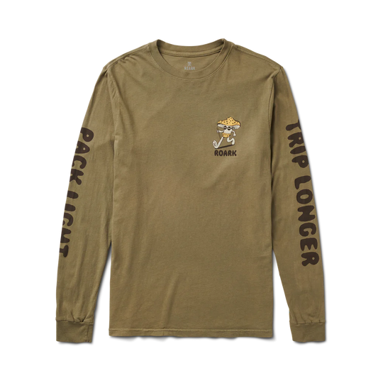 Trip Longer LS Dusty Green