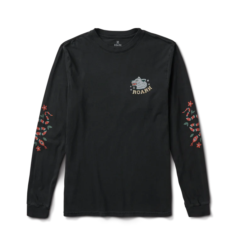 Wolfpack L/S Premium Tee Black