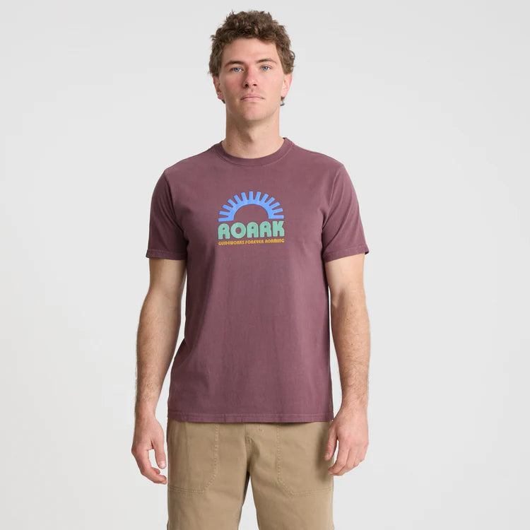 Sundial Premium Tee - Purple Ash