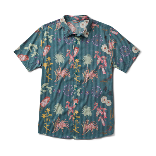 Bless Up Breathable Stretch Shirt Deep Sea