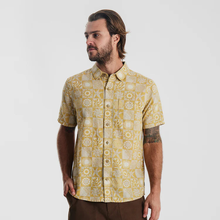 Journey SS Woven Mosaic Sunbeam