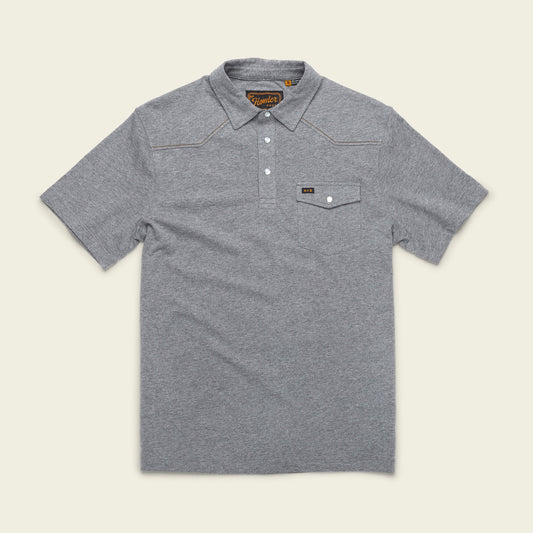 Ranchero Polo - Deep Grey Heather