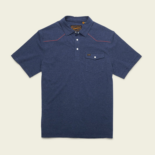 Ranchero Polo - Indigo Heather