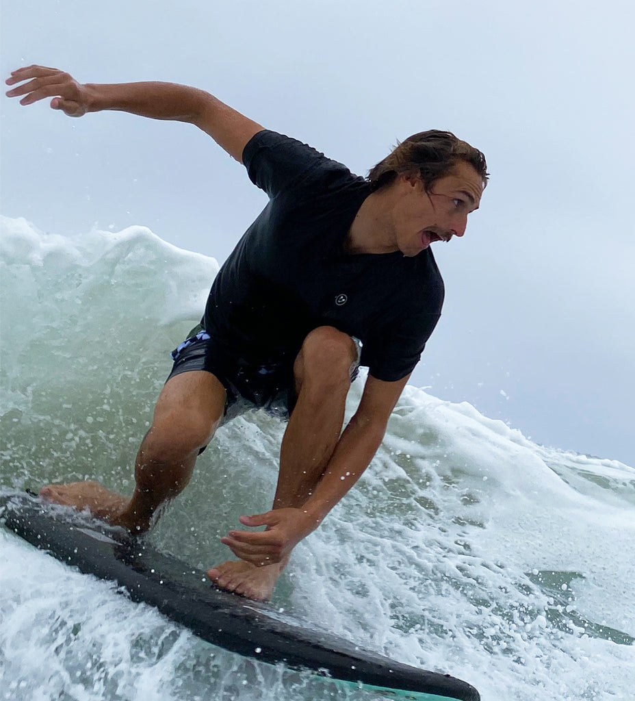Stealth S/S Surf Shirt BLK