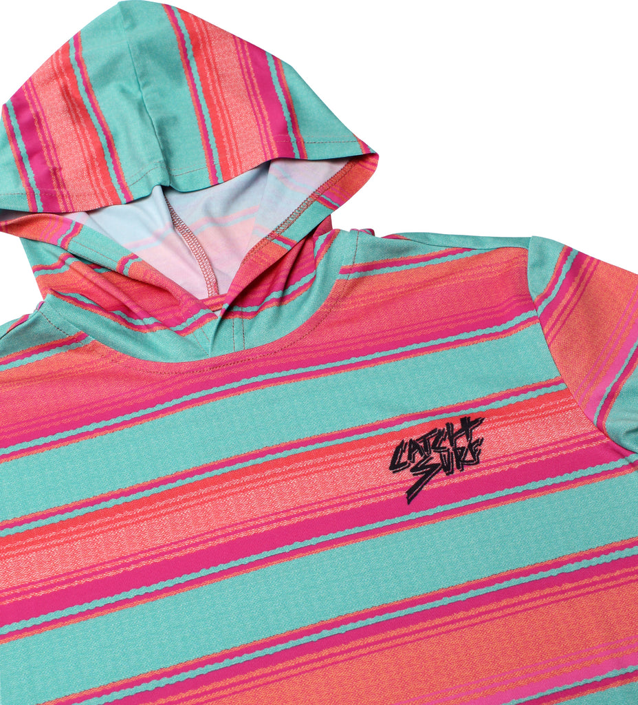 Youth JR Hooded L/S Surf Shirt MULT