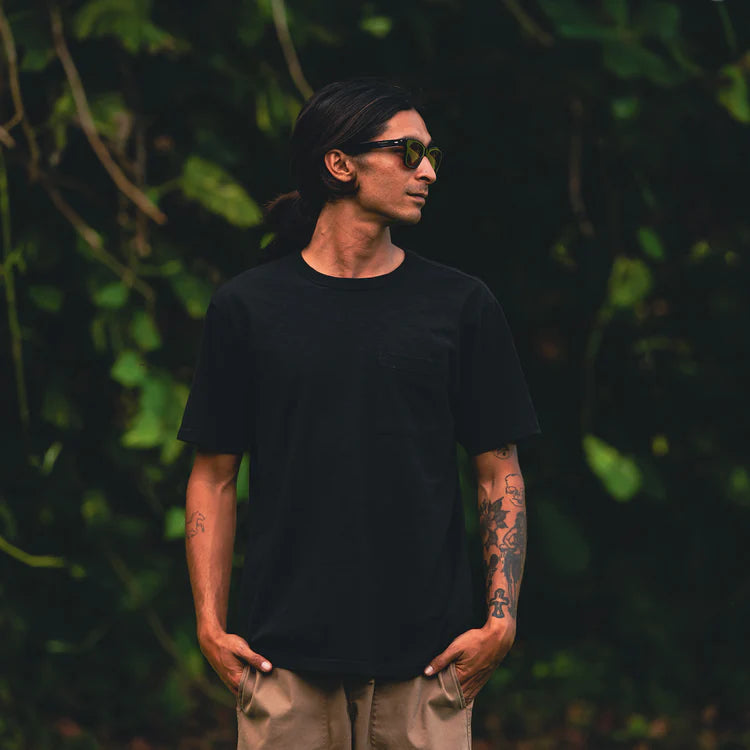 Well Worn Organic SS Tee - Black