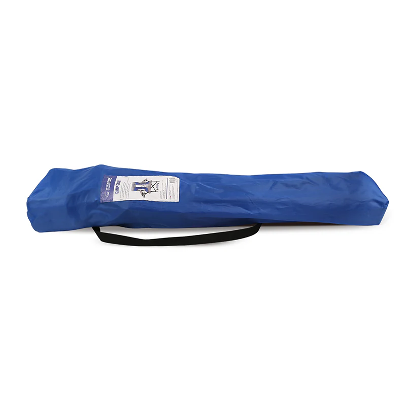Folding Camp Chair Blue/Grey