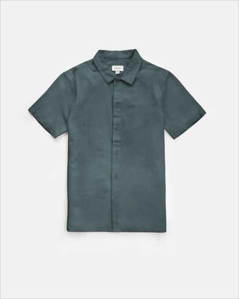 Classic Linen Ss Shirt SLV