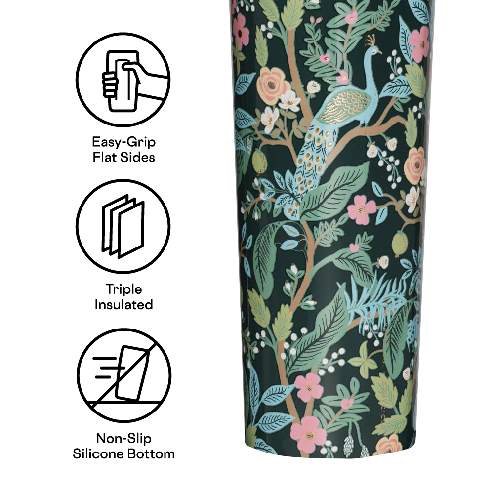 Sport Canteen - 20oz Rifle Paper - Peacock Blue