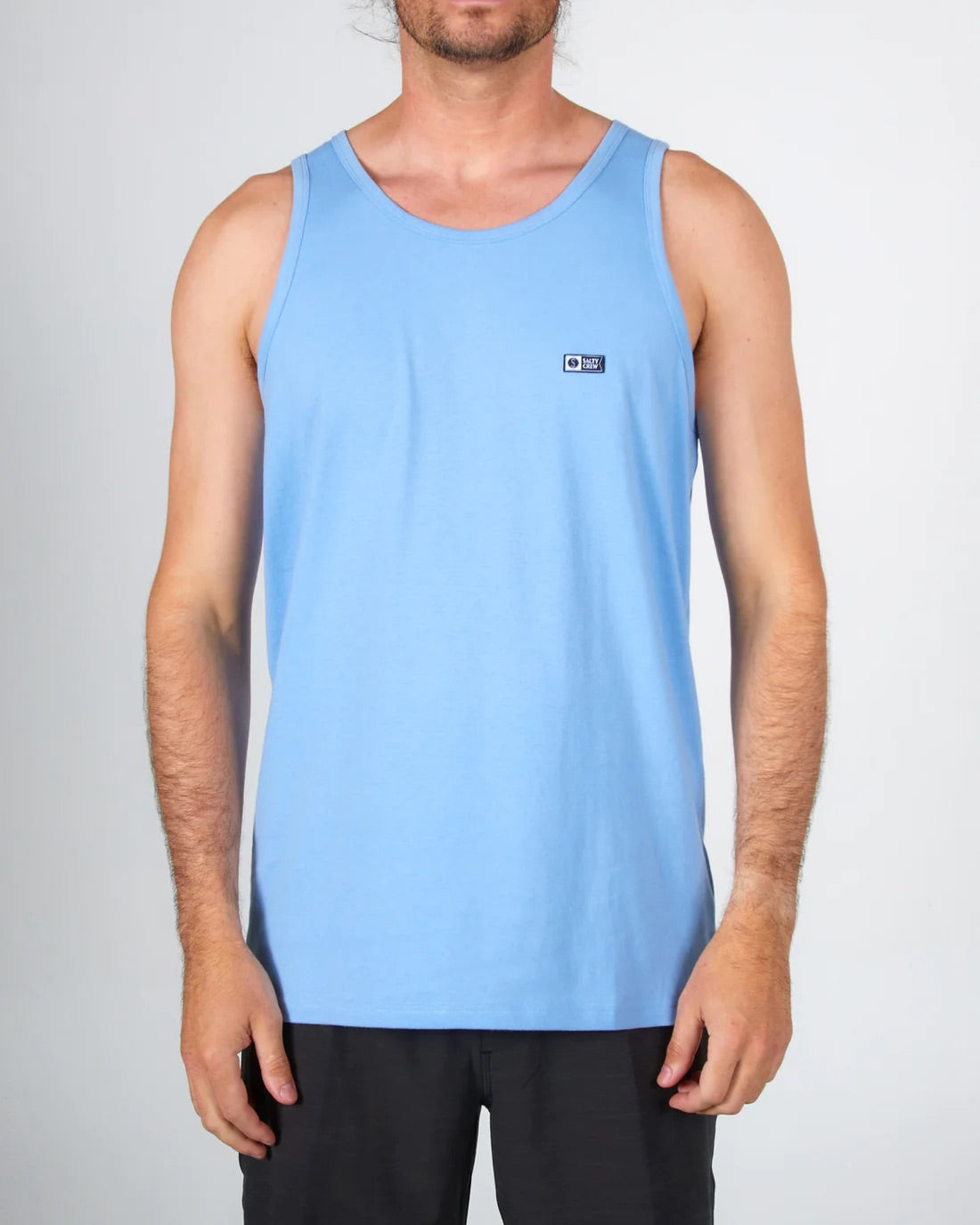 Bare Bones Tank Top Marine Blue