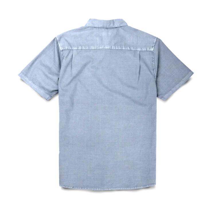 Made To Fade Woven Shirt In Washed Slate
