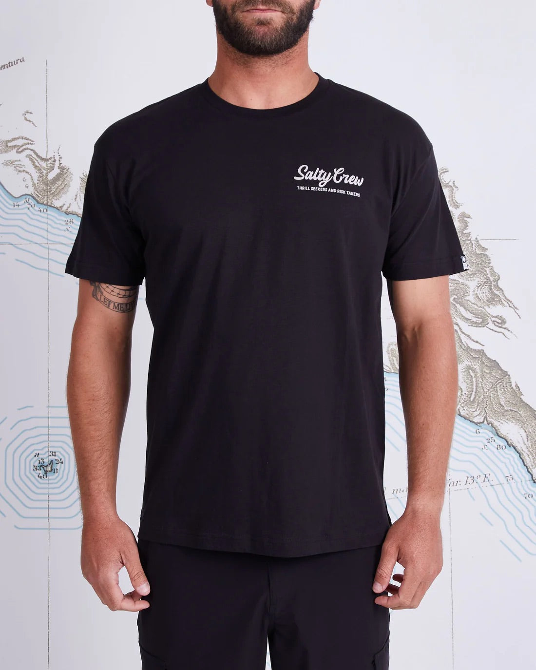Largemouth Premium S/S Tee Black