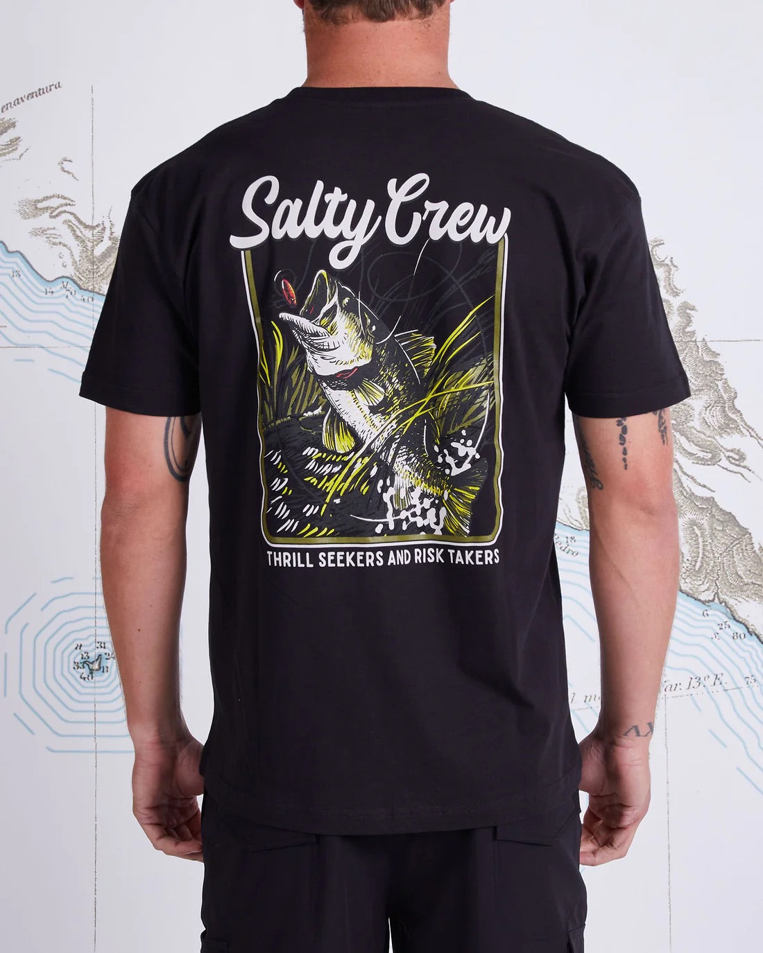 Largemouth Premium S/S Tee Black