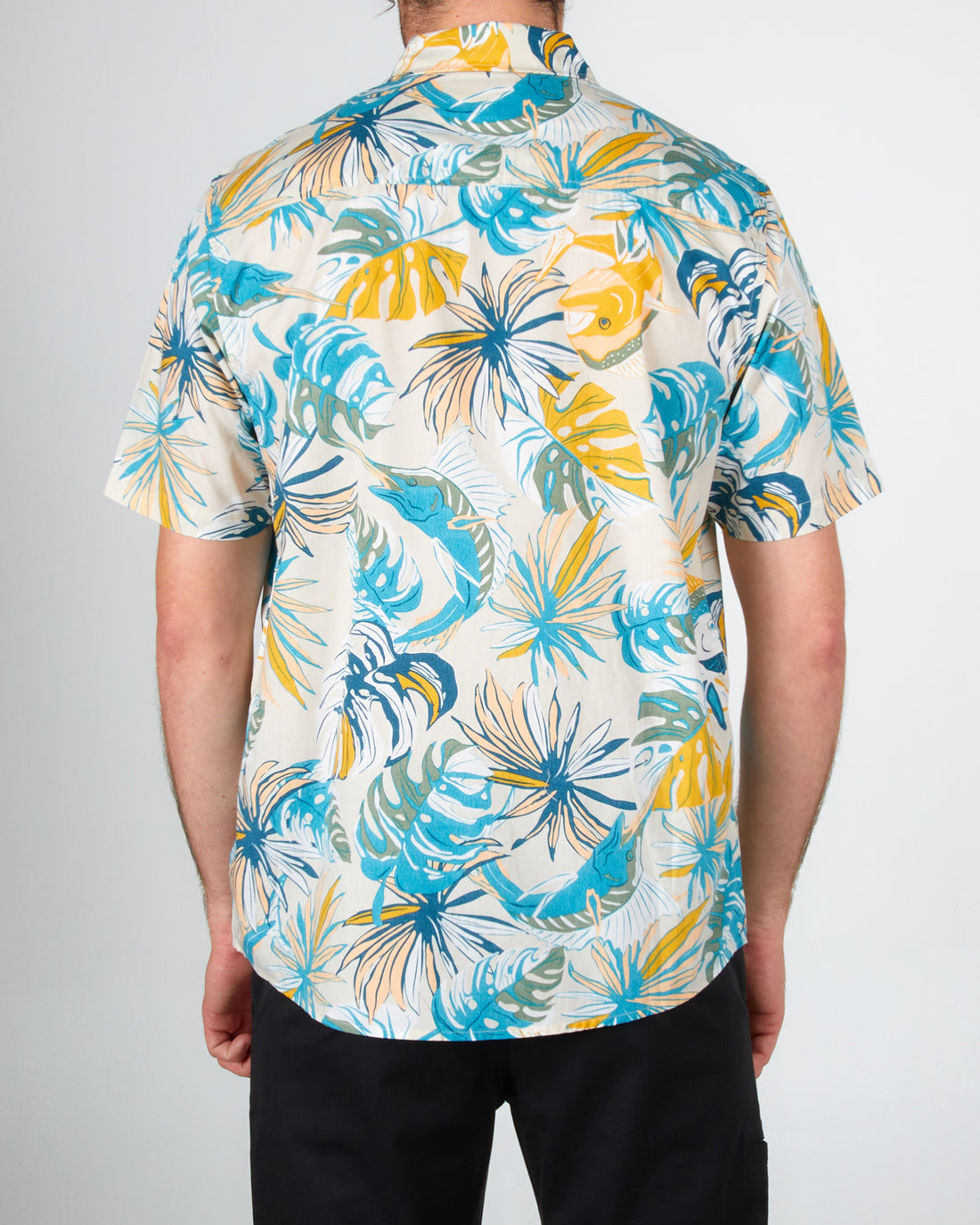 Large Kine S/S Woven NAT