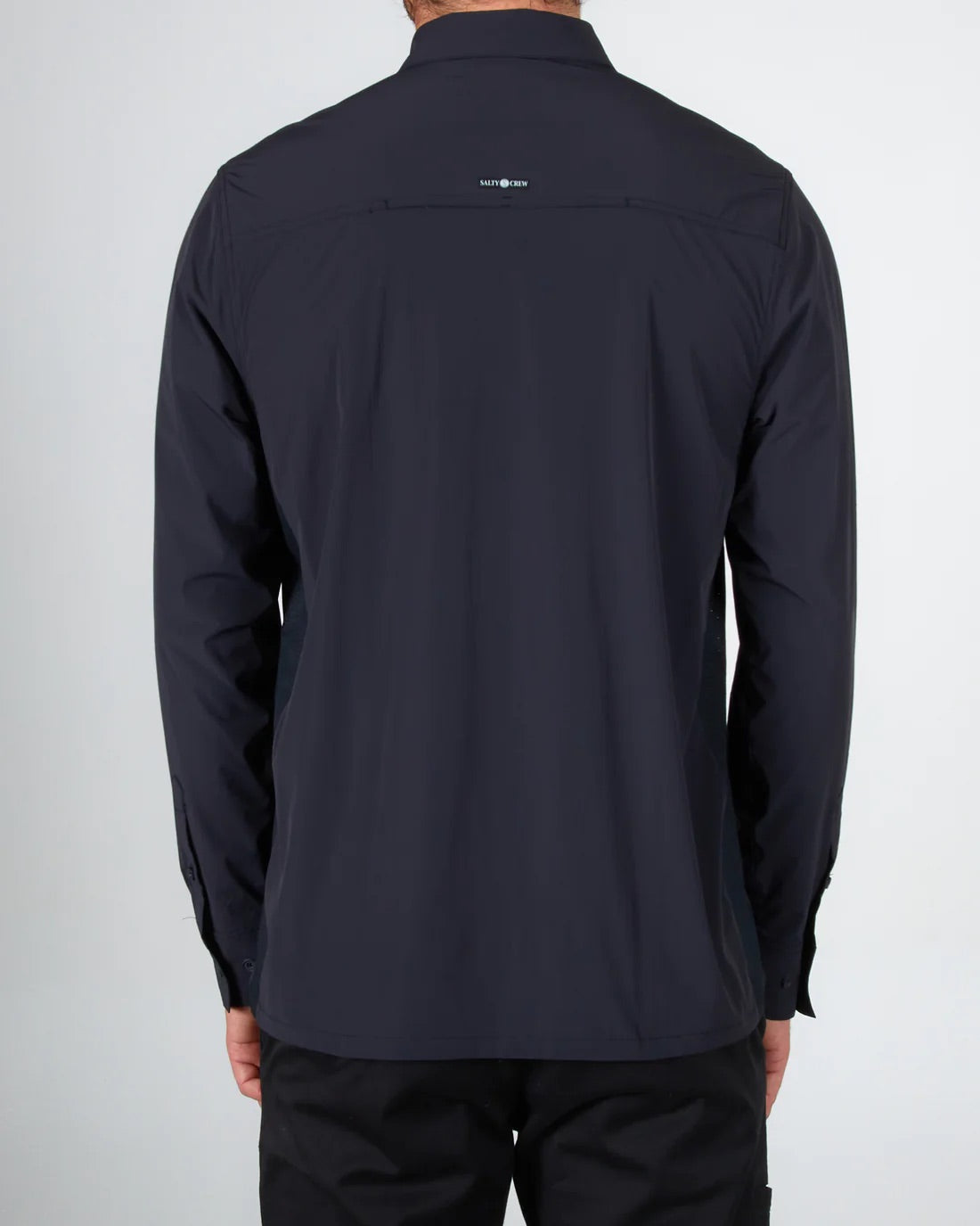 Charter L/S Tech Woven Black