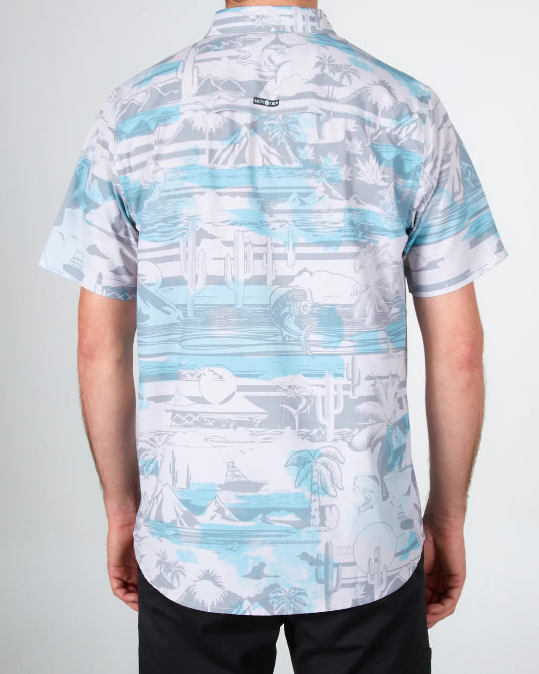 Cedros S/S Tech Woven Gray