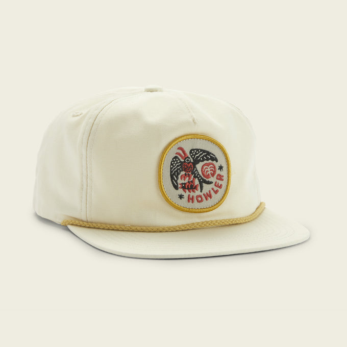 Unstructured Snapback Hats Off White
