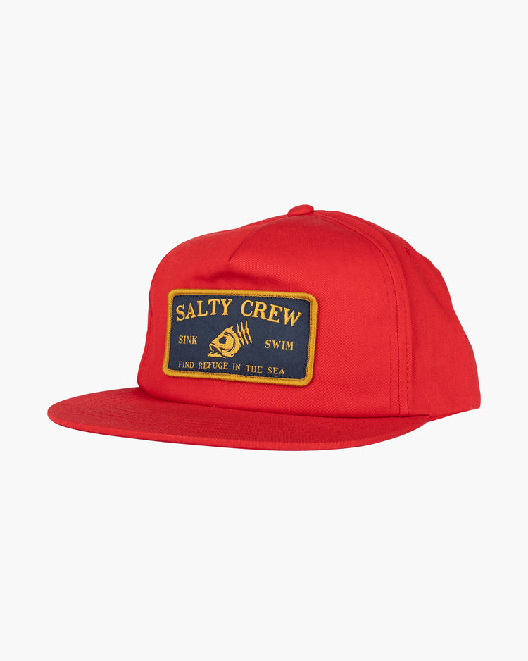 Fishhead 5 Panel RED