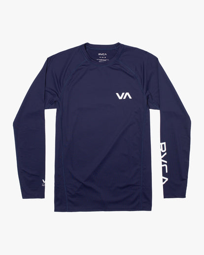 Rvca Rash Ls Sfsh NVY
