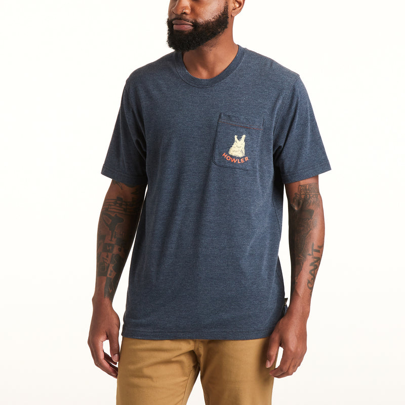 Howler Coyote Navy Heather