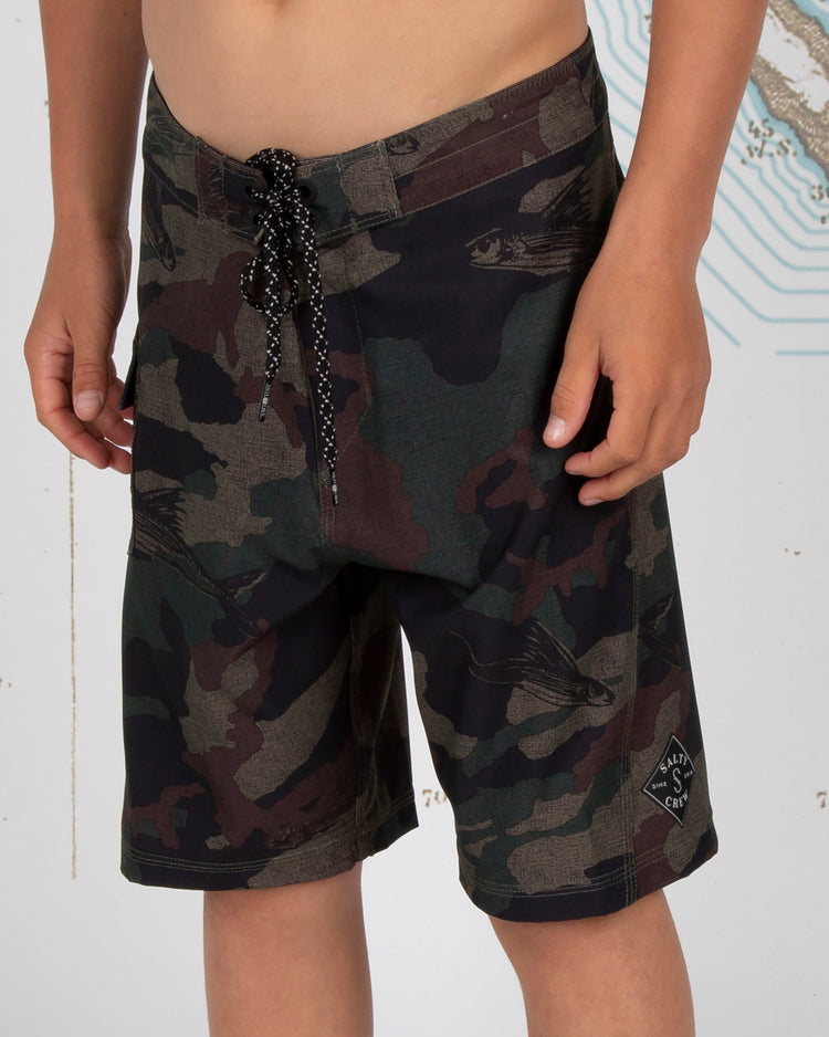 Lowtide Boys Boardshort CAM
