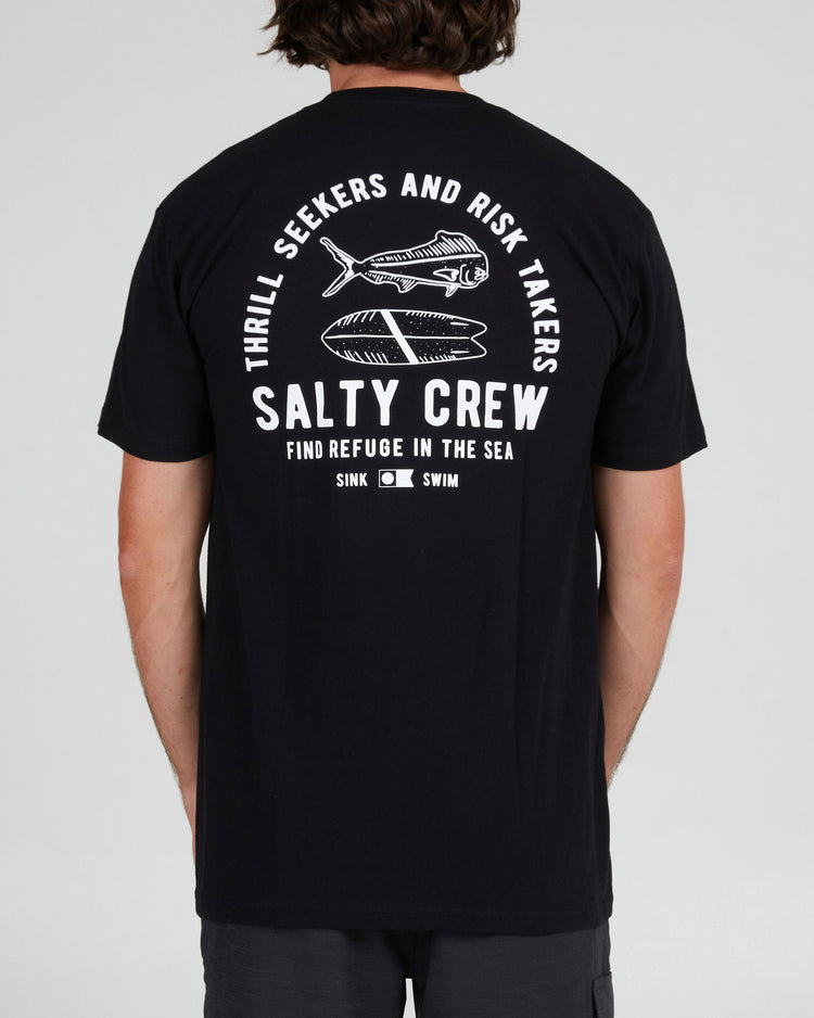 Lateral Line Standard S/S Tee BLK