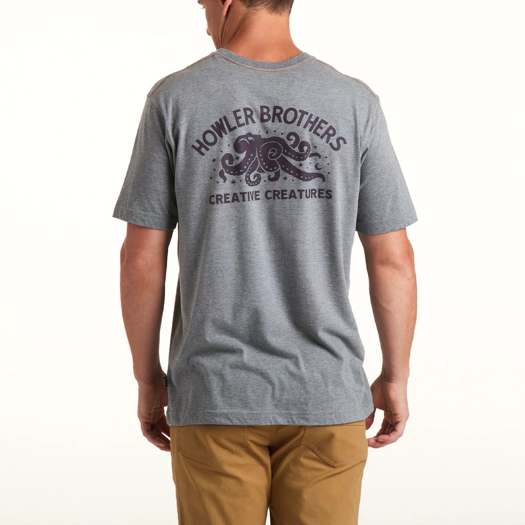 Creative Creatures Octopus Grey Heather