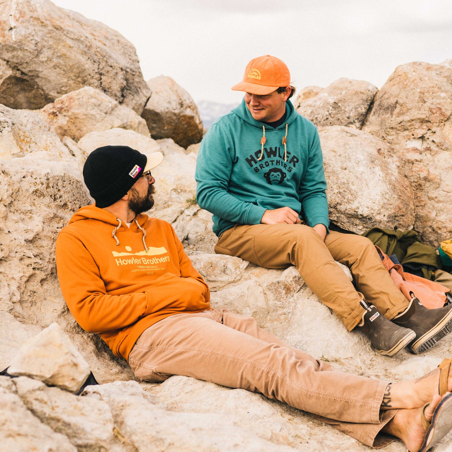 Pull Over Hoodie - Howler Arroyo: Adobe
