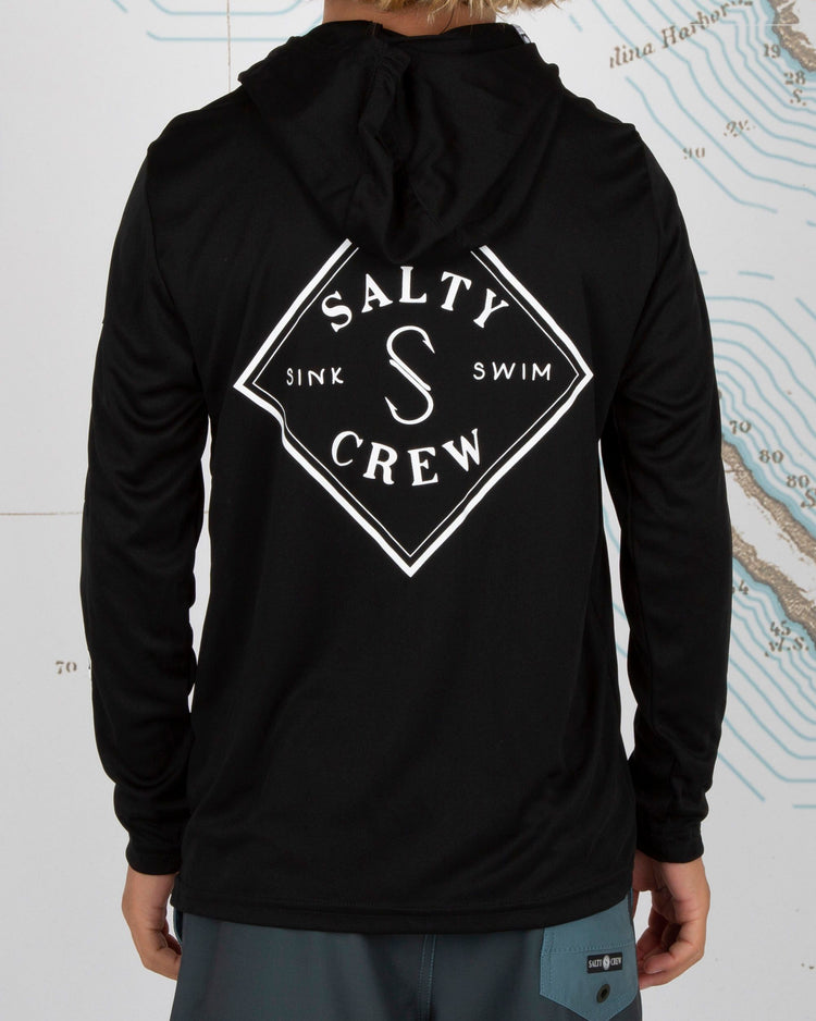Tippet Hood Boys Sunshirt BLK