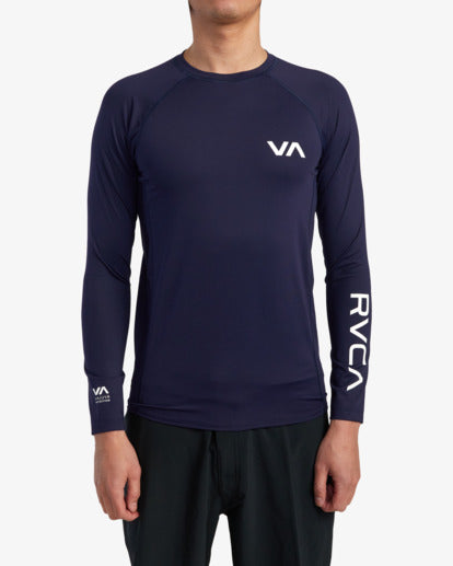 Rvca Rash Ls Sfsh NVY