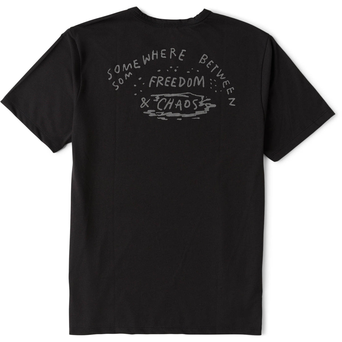 Mathis Active Graphic SS Tee - Black