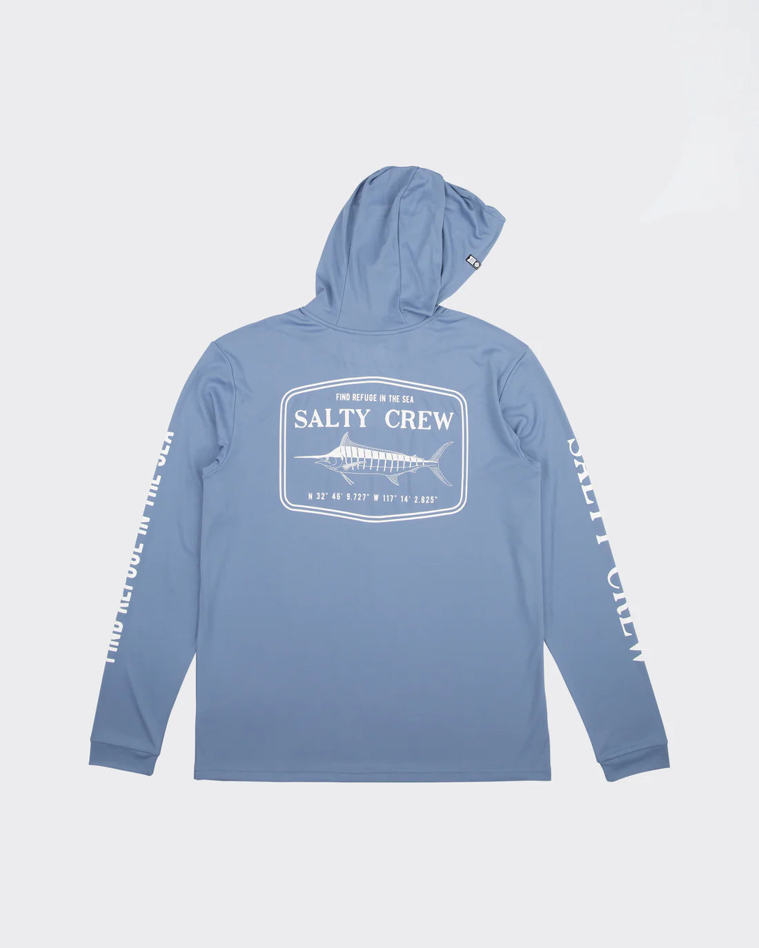 Stealth Hood Sunshirt Marine Blue