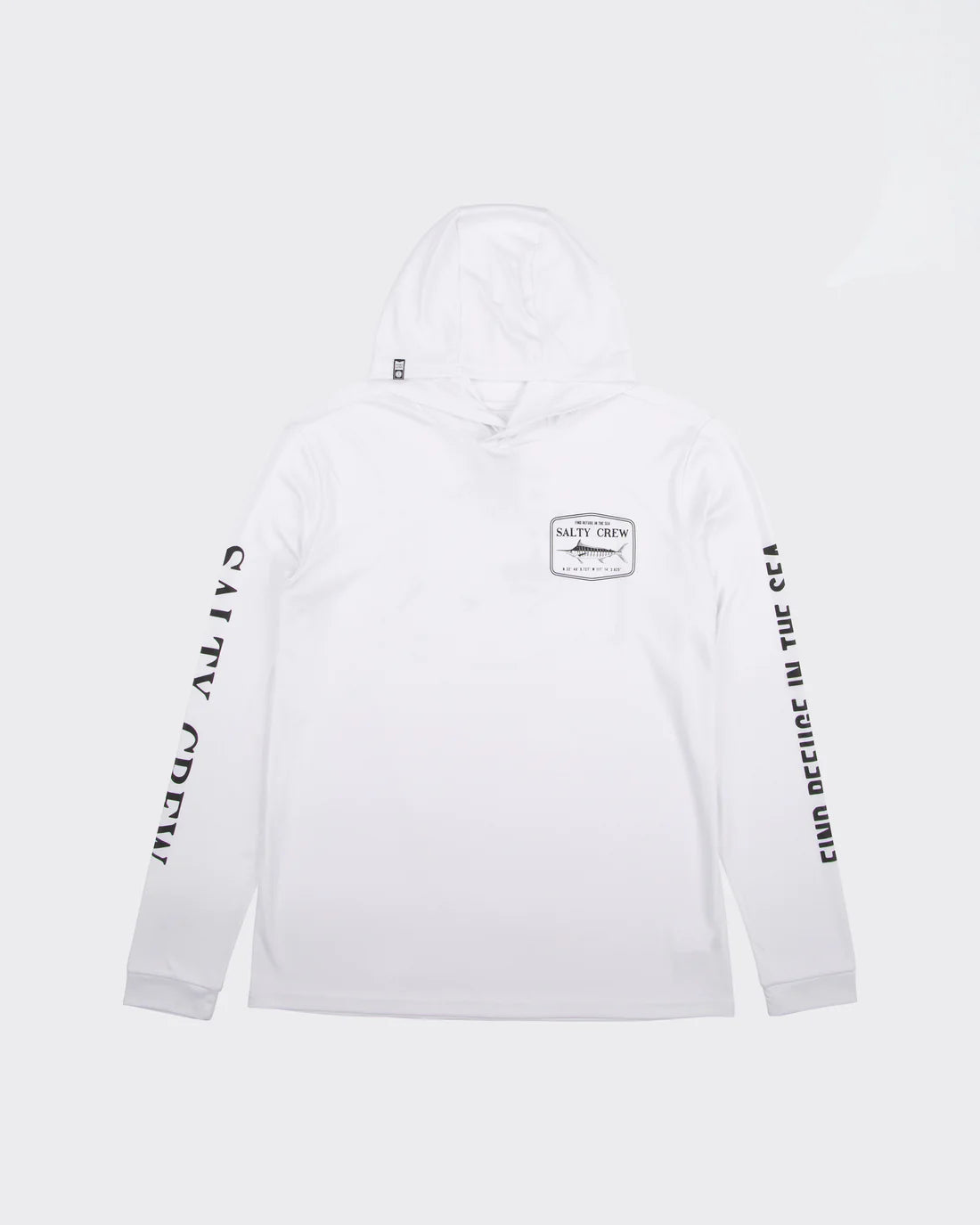 Stealth Hood Sunshirt White