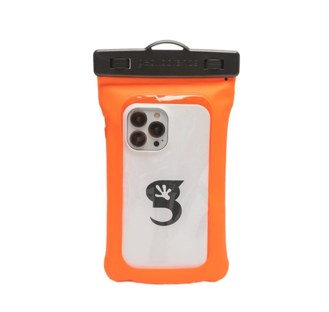 Float Phone Dry Bag - Orange