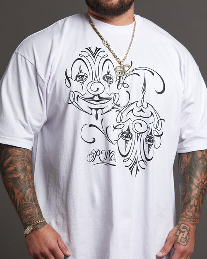 Mc Clown M Tees WHT