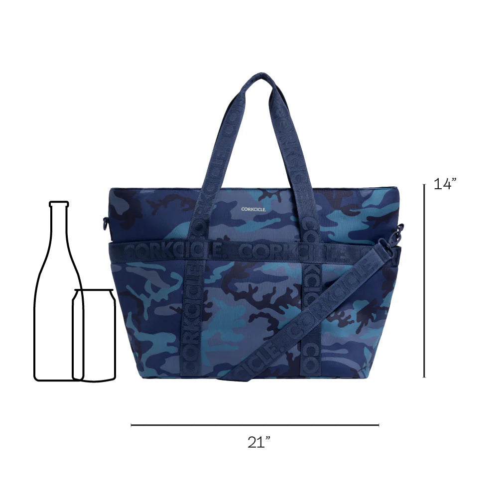 Estelle Tote - Navy Camo