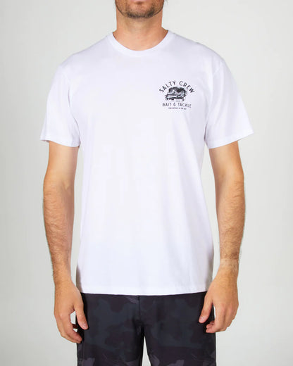 Tackle Box Premium S/S Tee White