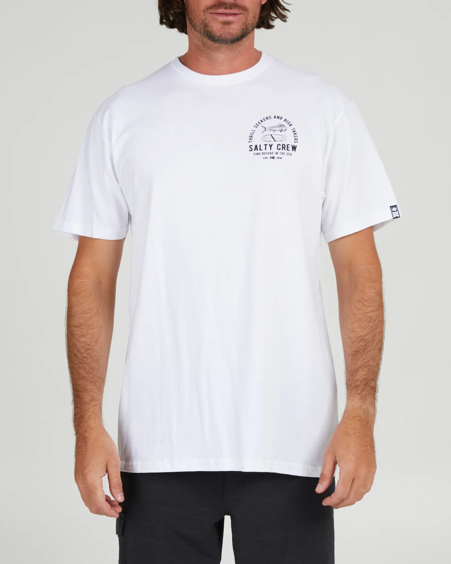 Lateral Line Standard S/S Tee WHT