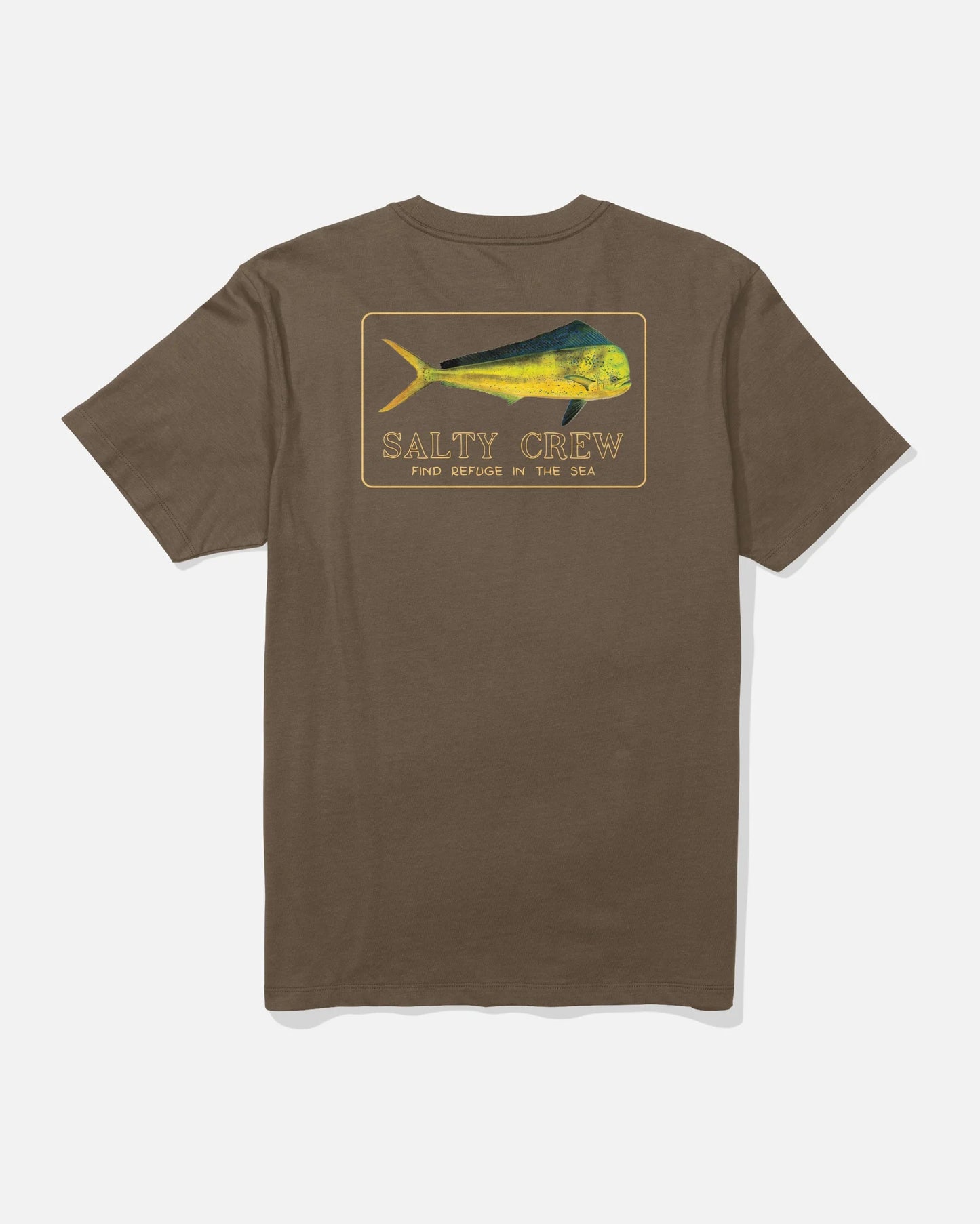 Golden Mahi Premium S/S Tee - Teak
