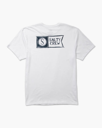 Sketchy Alpha Premium Tee - White