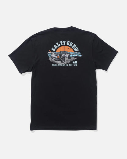 Lifted SS Tee Black
