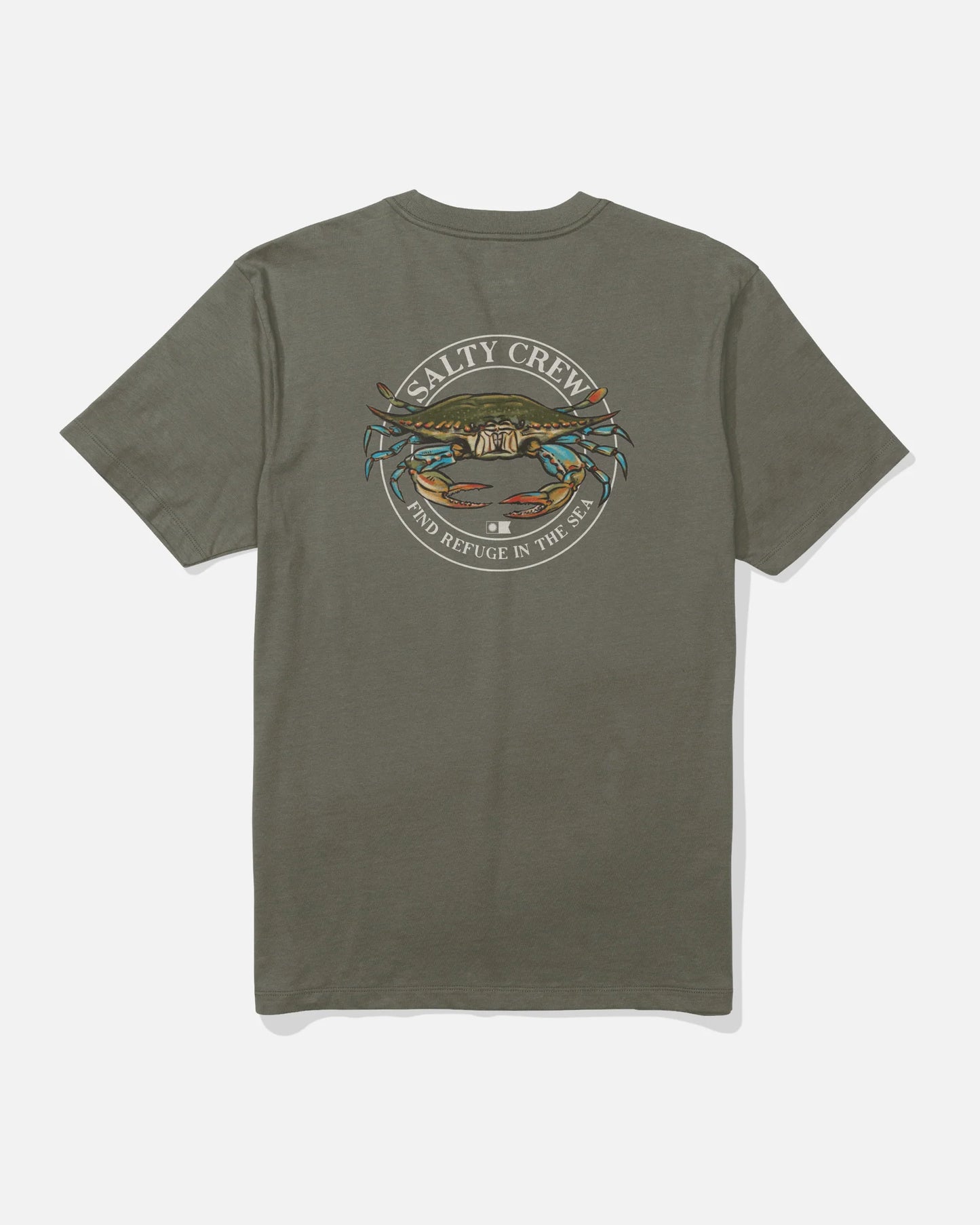 Jimmy SS Tee Dusty Olive