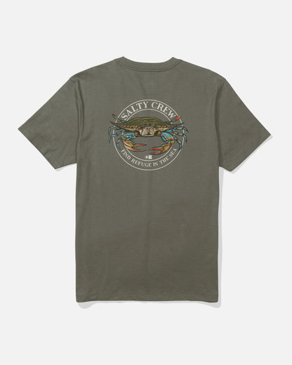 Jimmy SS Tee Dusty Olive