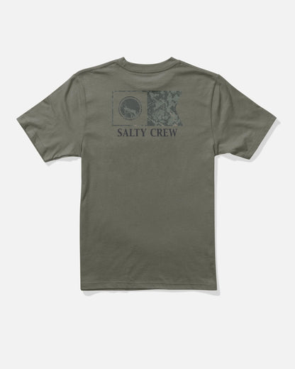 Flagship Fill Tee - Dusty Olive