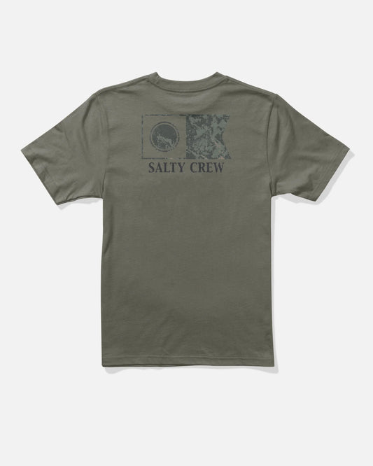 Flagship Fill Tee - Dusty Olive