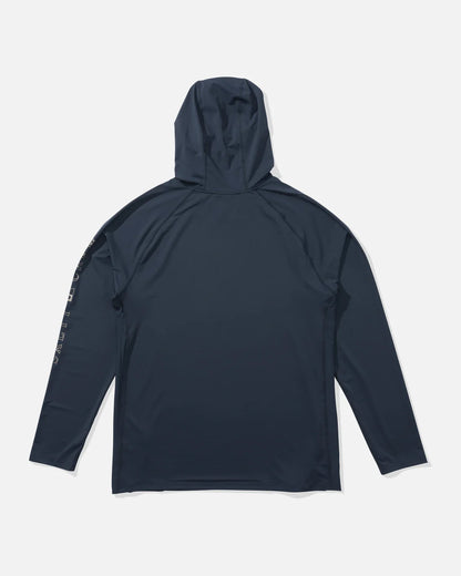 Apex Perforated Sunshirt Hoodie - Bluefin