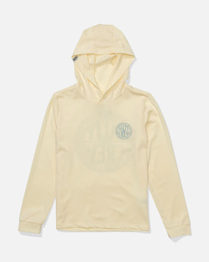 Global Hood Sunshirt Kids - Chartreuse