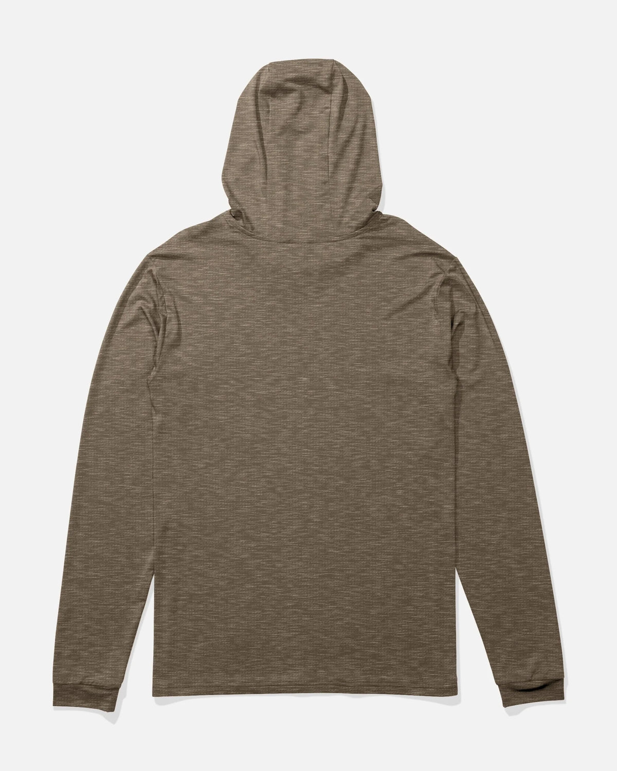 Rail Hood Sunshirt - Brown Heather